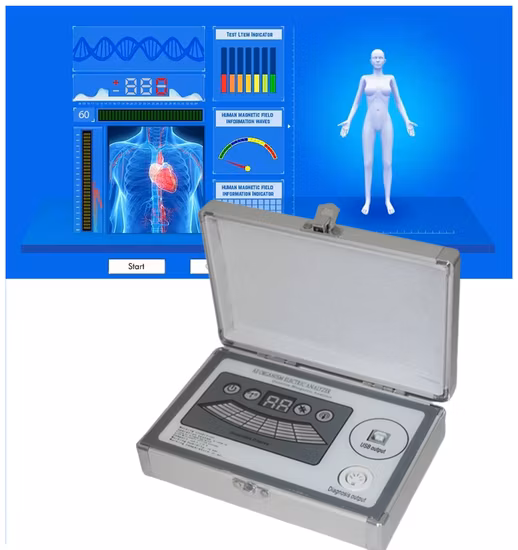 Quantum Magnetic Resonance Body Analyzer Whole Body Health Analyzer with Report Analysis Instrument