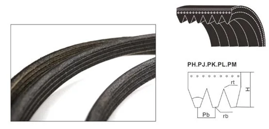 Gates Industrial Power Transmission Automotive Toothed Poly V Belts Car Belts